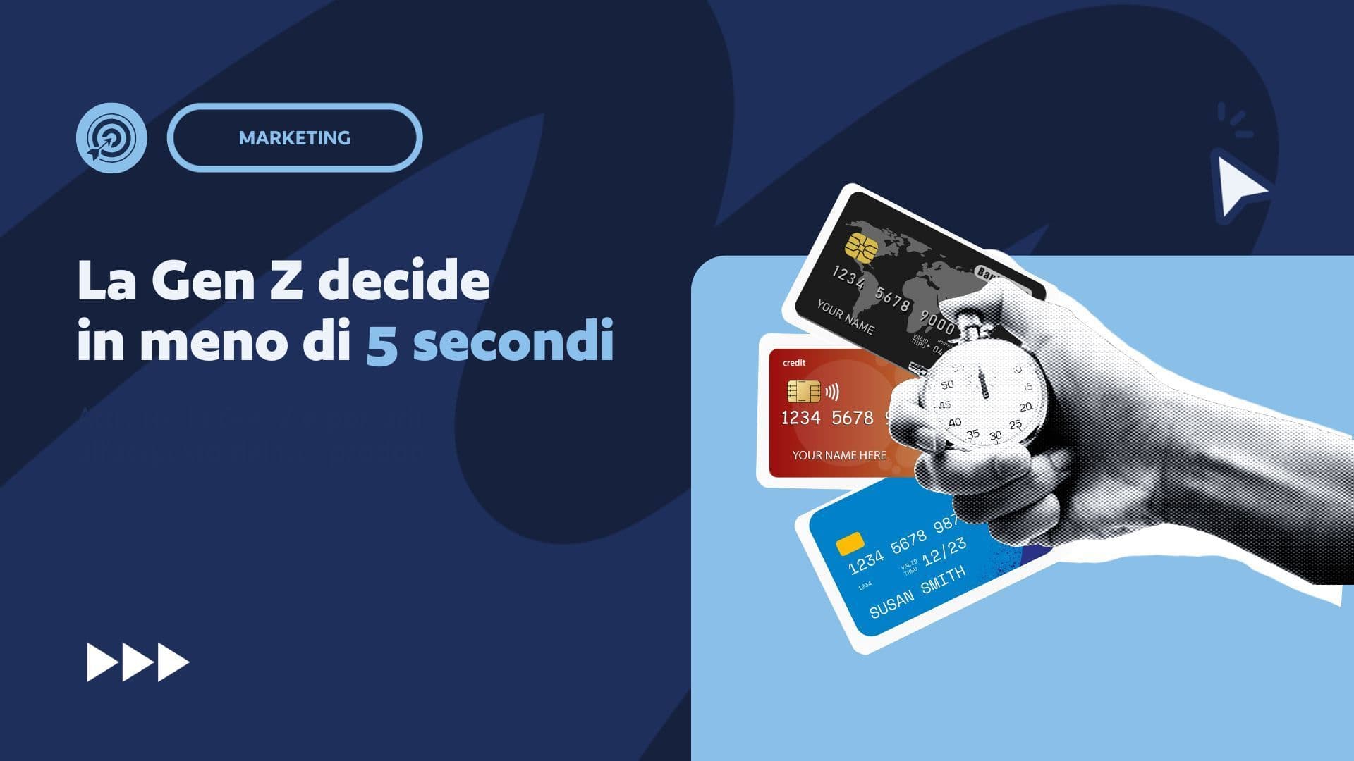 La Gen Z sceglie cosa comprare in meno di 5 secondi