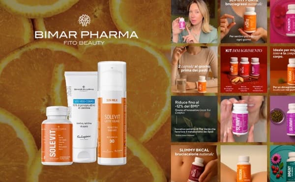 Prodotti Bimar Pharma Fito Beauty e le creatività social delle campagne