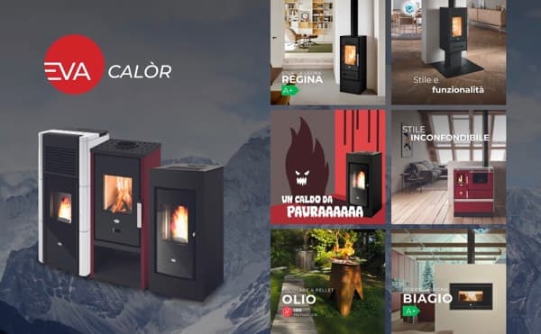 Stufe Eva Calòr e creatività social dei modelli Regina, Olio e Biagio